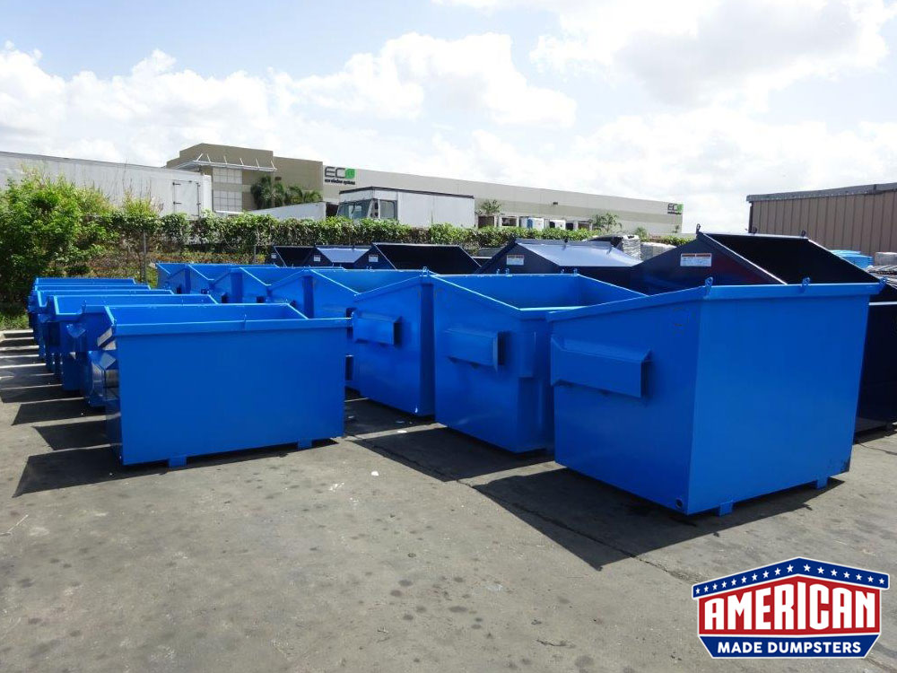 Front Load Dumpsters - American Made Dumpsters