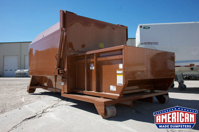 KPAC Style Self Contained Compactor - American Made Dumpsters