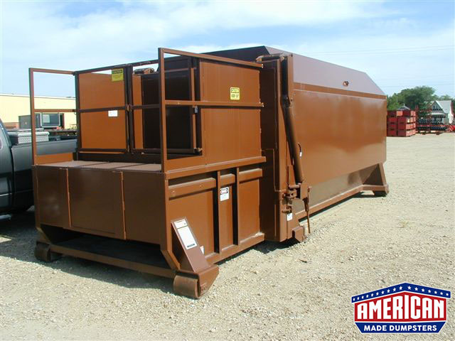 KPAC Style Self ContainedCompactor - American Made Dumpsters