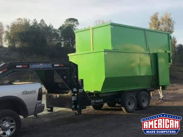 Load Trail Style Dumpsters - American Made Dumpsters