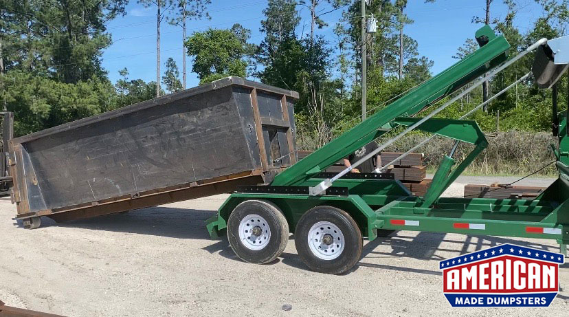 Roll-Off Dumpster Trailer - American Made Dumpsters