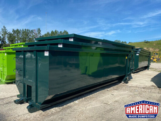 30 Yard Tub Style Dumpsters - American Made Dumpsters