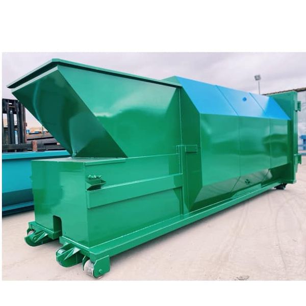 Roll Off Container Self Contained Trash Compactor 